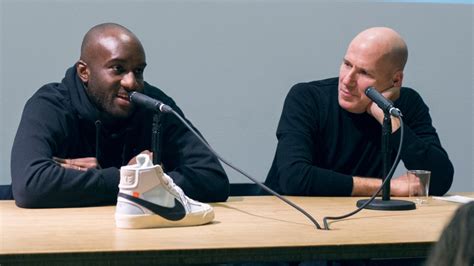 Virgil Abloh Talks Nike Collaboration at Columbia University 